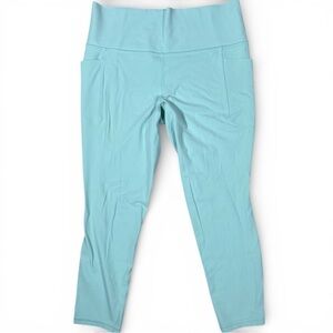 Athleta 7/8 length Pocket Leggings Mint Green Size Large